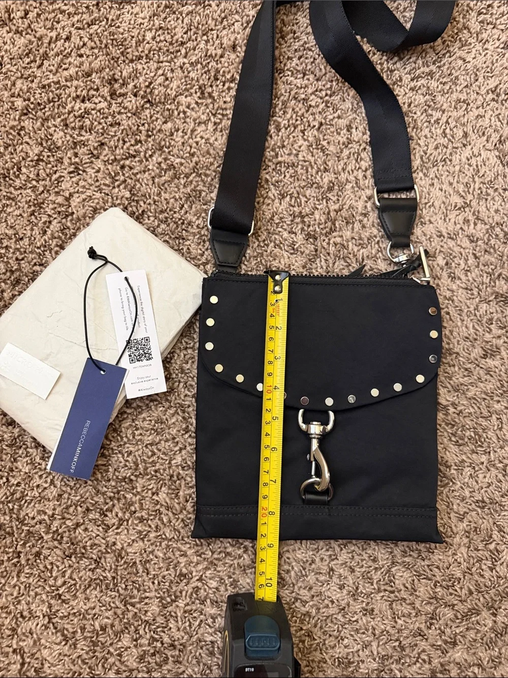 Rebecca Minkoff Crossbody Bag with Silver Hardware NWOT